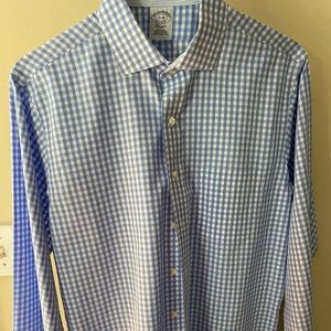 Brooks Brothers 16-36 Gingham Dress Shirt